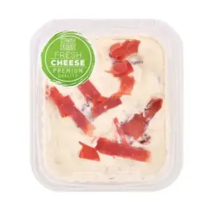 سعودي جبنة كريمي بالبسطرمة (0.125 كجم) - Saudi Cream Cheese with Pastrami (0.125kg)