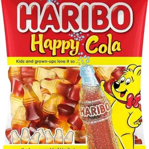 HARIBO Happy Cola Jelly Candy - 80 grams/
