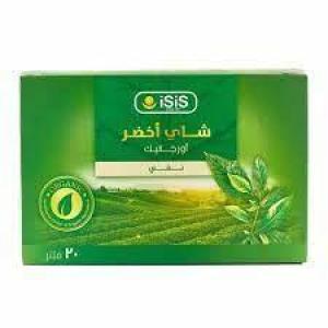 إيزيس شاى أخضر 20 فتلة _ Isis green tea 20 bags