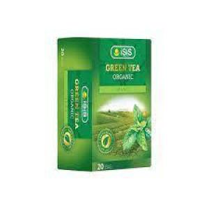 إيزيس شاى أخضر بالنعناع 20 فتله _ Isis green tea with mint 20 bags