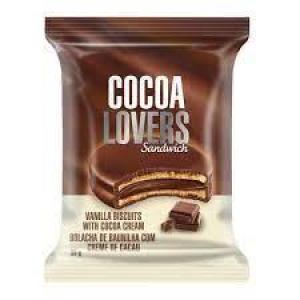 كوكو لافرز بسكويت فانيليا بكريمة الكاكاو _ Cocoa Lovers vanilla biscuits with cocoa cream