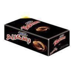 مكفتيز بسكريم بسكويت بكريمة الكاكاو - 34 جرام - 12 قطعة _ McVitie's Biskrem Cocoa Cream Cookies - 34 grams - 12 pieces